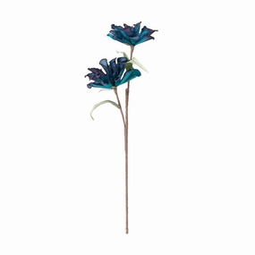 Art Plant Flower Bluehome decor ,wall decor 