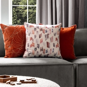 Arwen Printed Feather Cushion Rosewaterbedding sets ,throw blankets 
