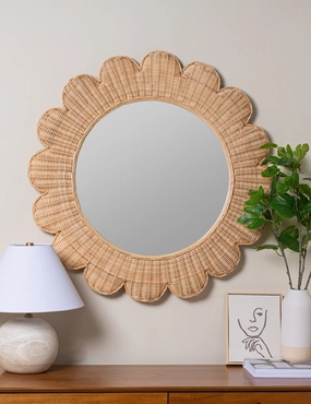Asha Round Mirrornordic style wall decor