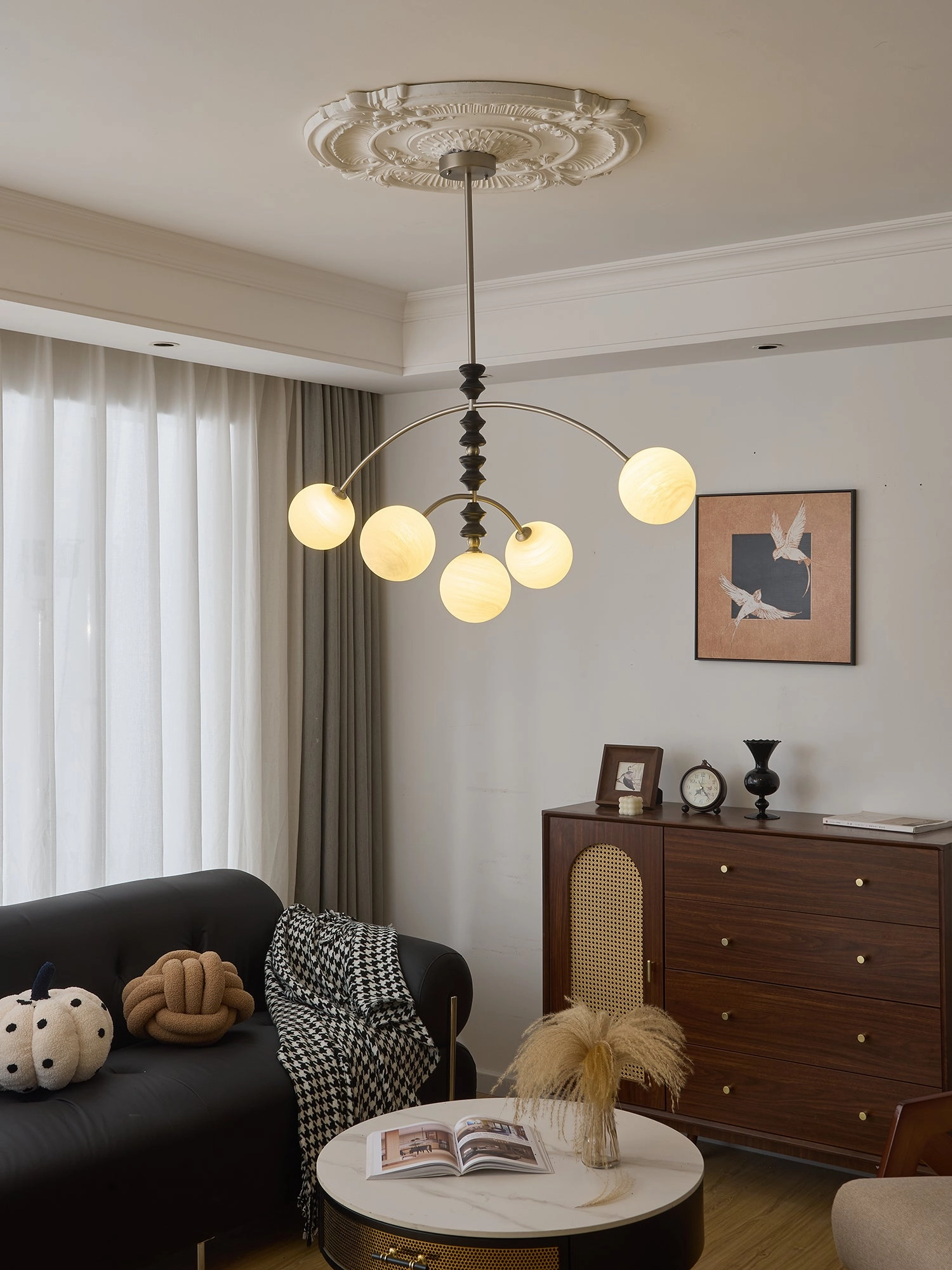 Astrium Arc Chandelier