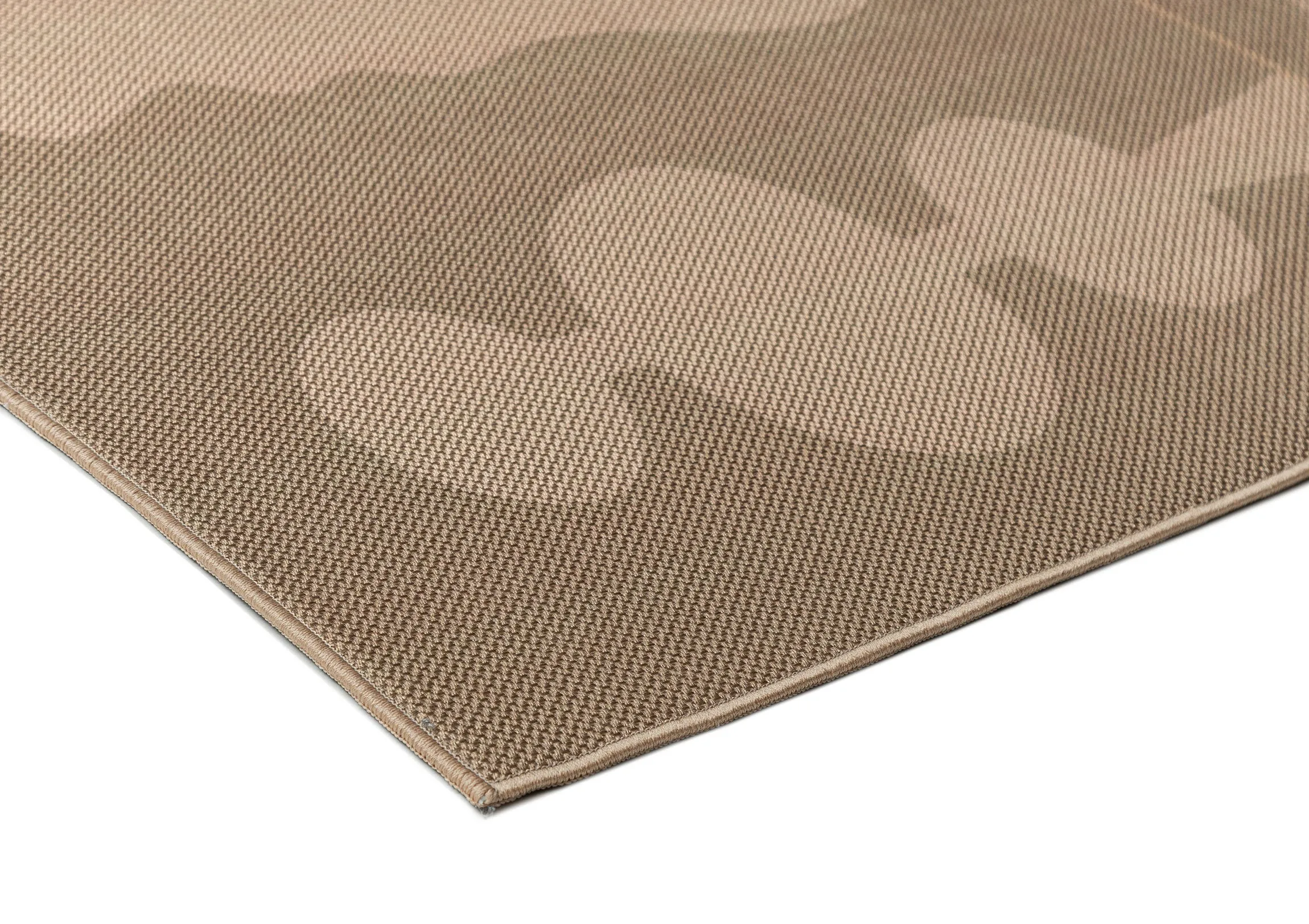 Aswati Brown Graphic Indoor Outdoor Washable Rug *NO RETURNS UNLESS FAULTY