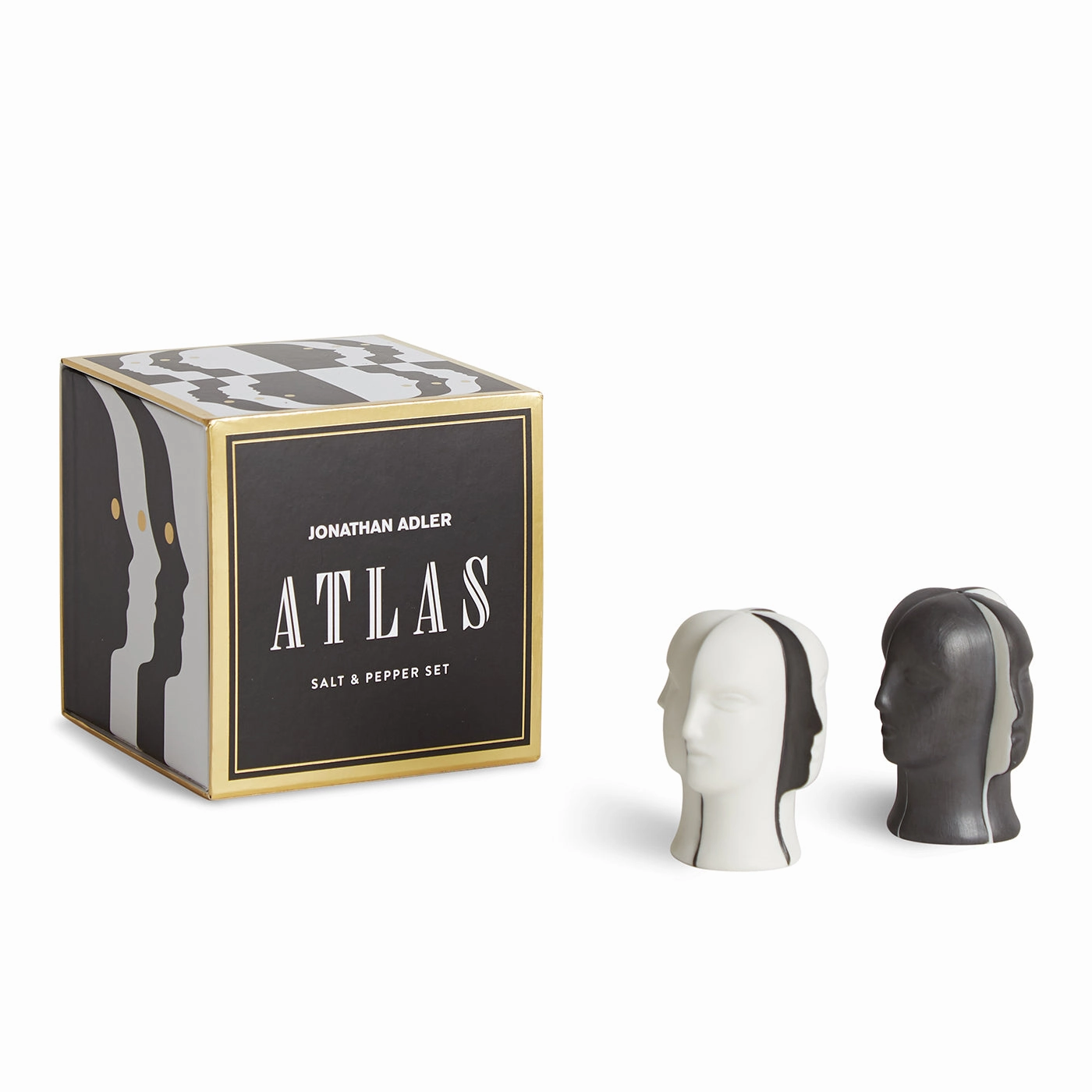 Atlas Salt & Pepper Setmodern kitchen decor ,kitchen dinner set ,dinnerware 