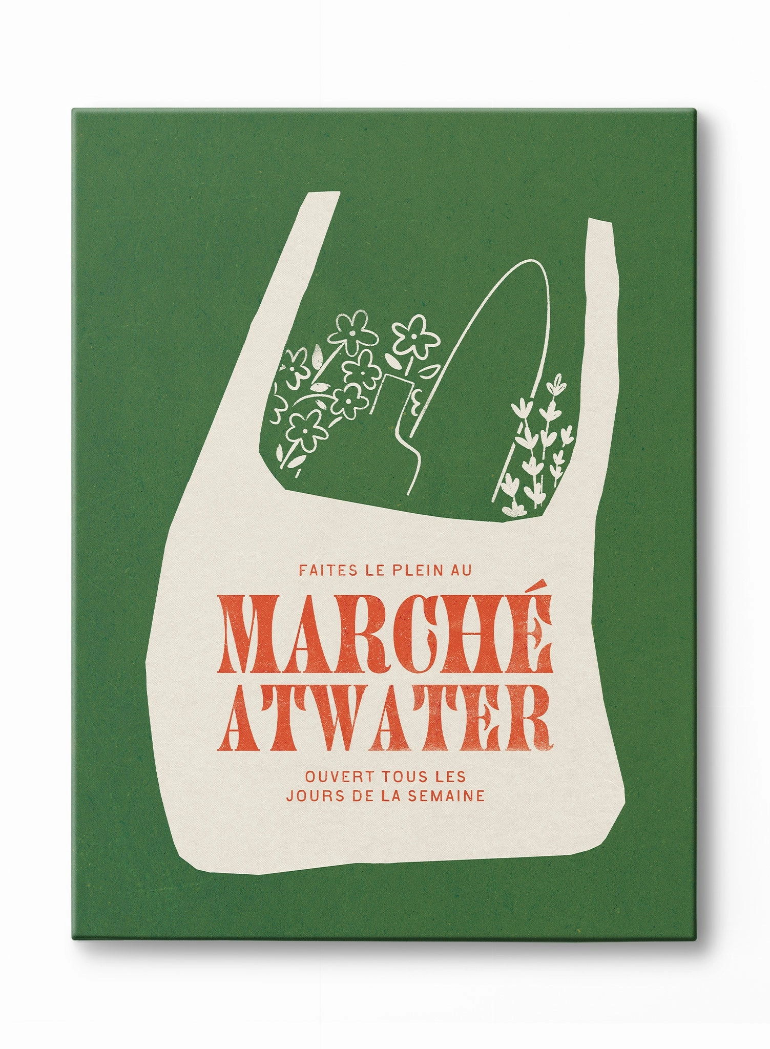Atwater Market, Canvasindoor decorative canvas print