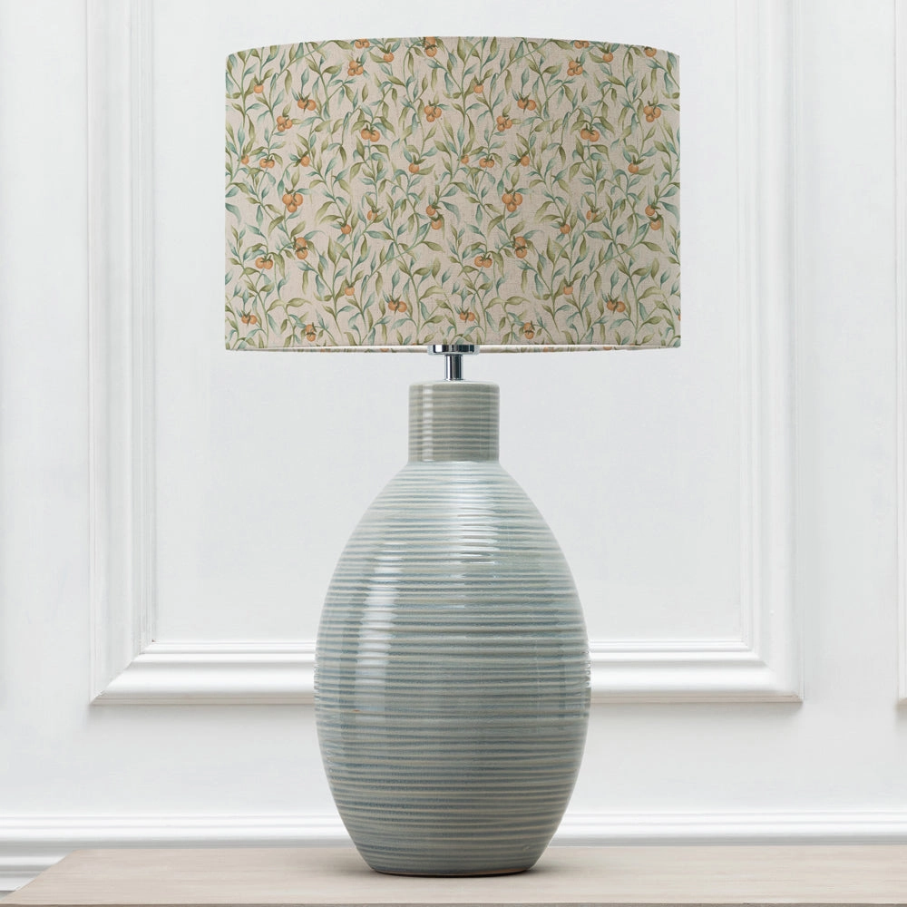 Aura Eva & Epona Complete Table Lamp Duck Egg/Moss
