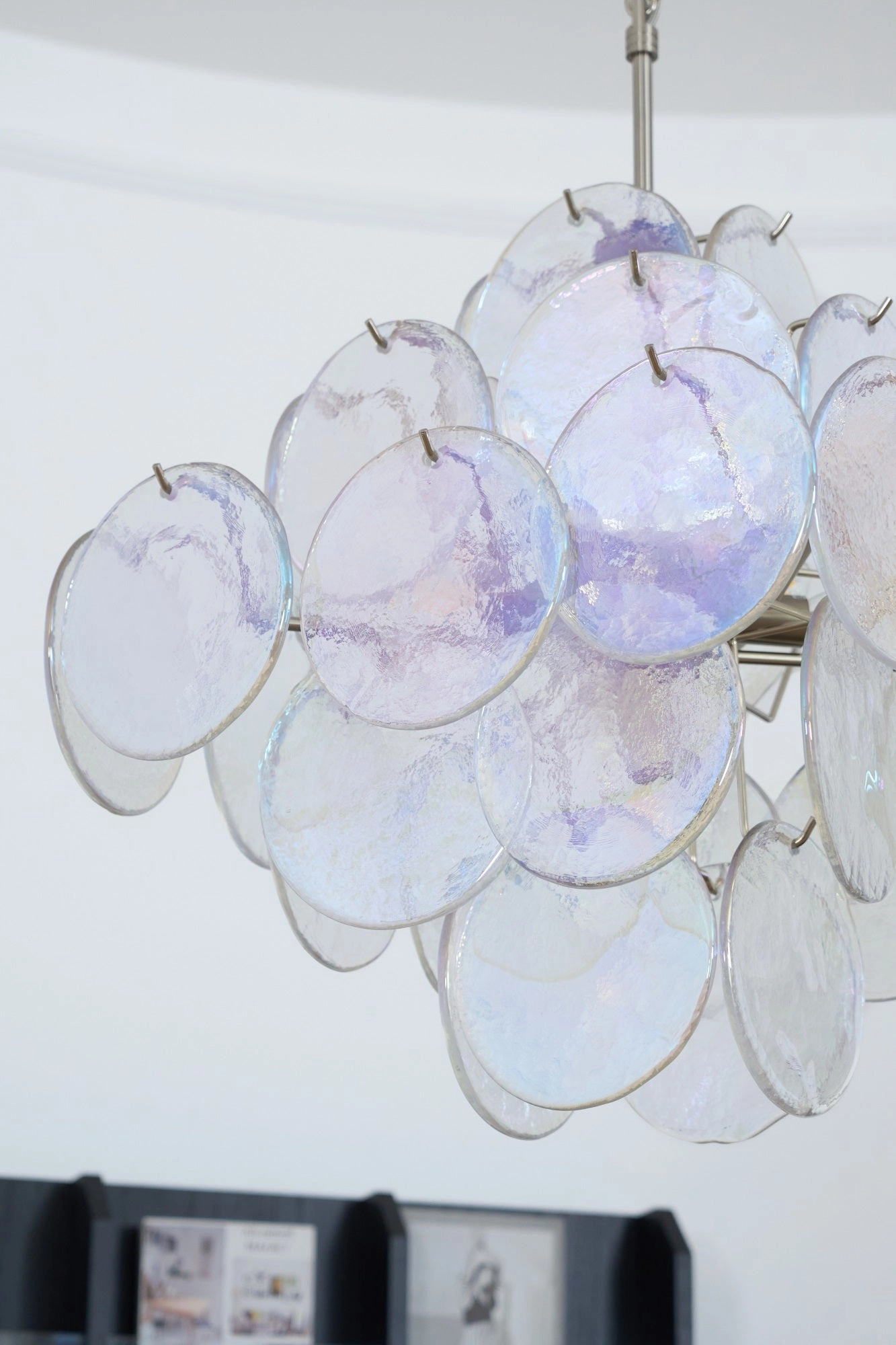 Aurelia Iridescent Murano Chandelier