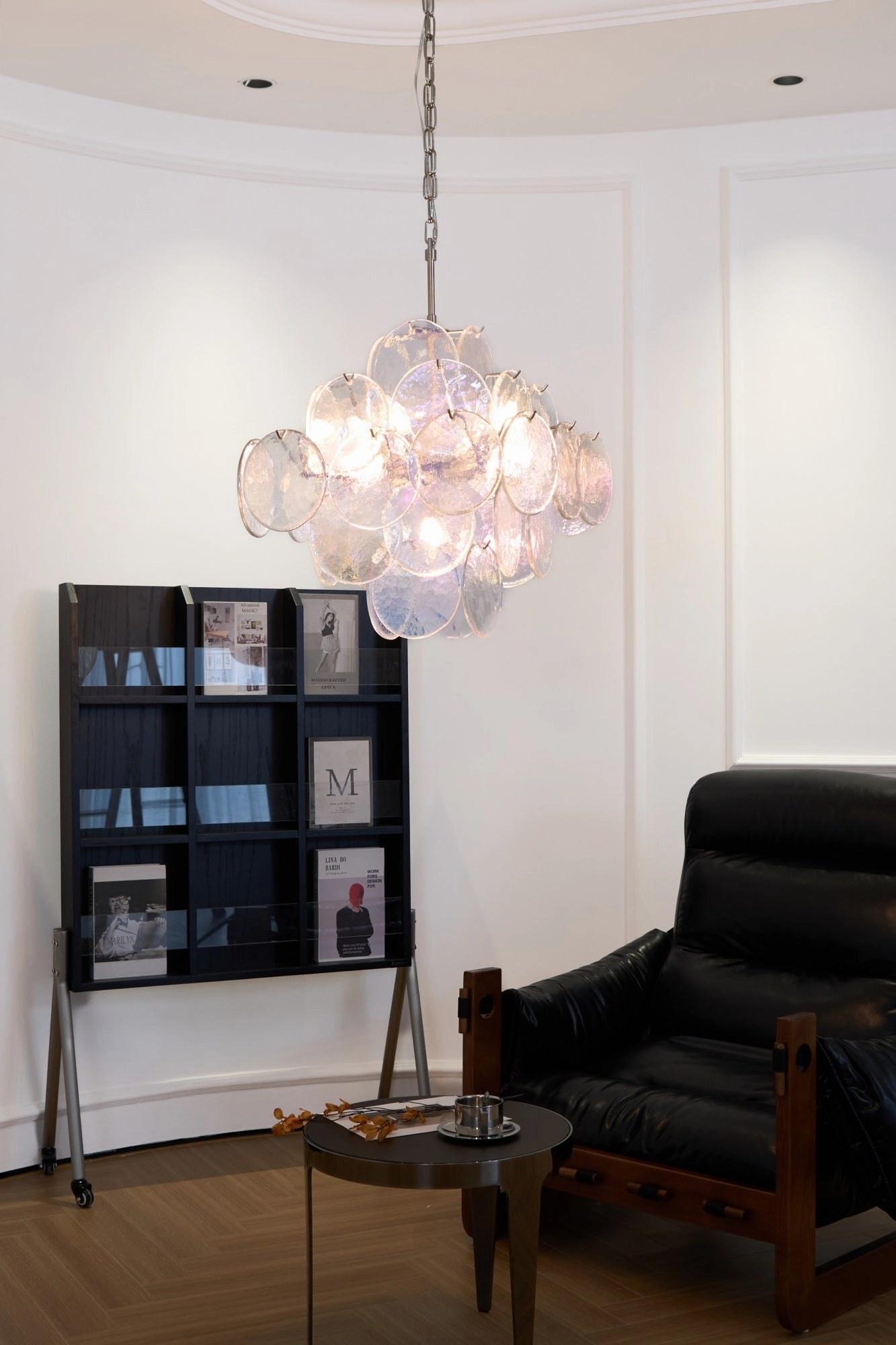 Aurelia Iridescent Murano Chandelier