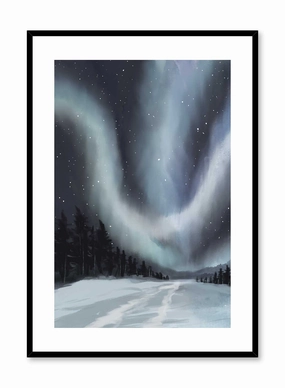 Aurora Borealis, Posterpop culture themed posters