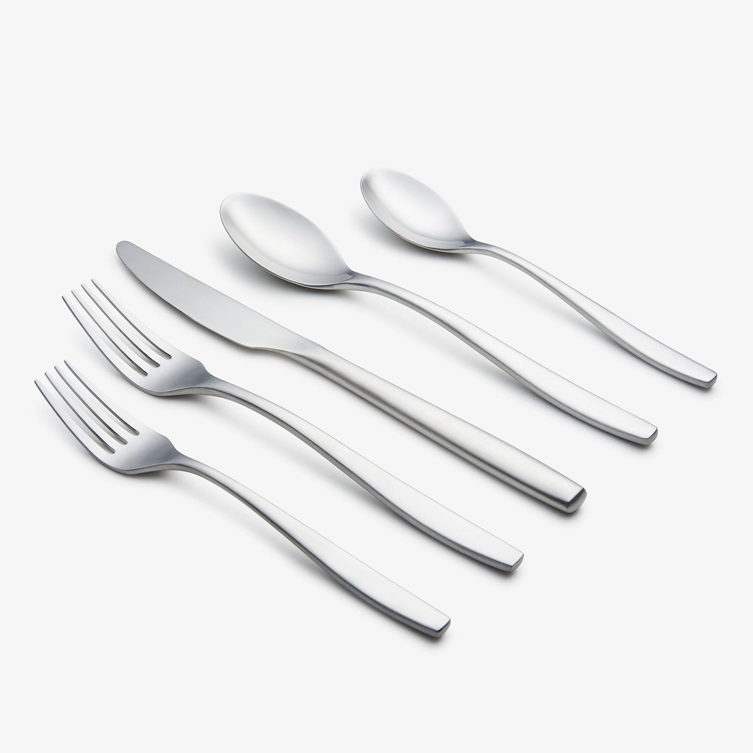 Averie Satin 20 Piece Flatware Seteco-friendly bamboo fiber tableware set 