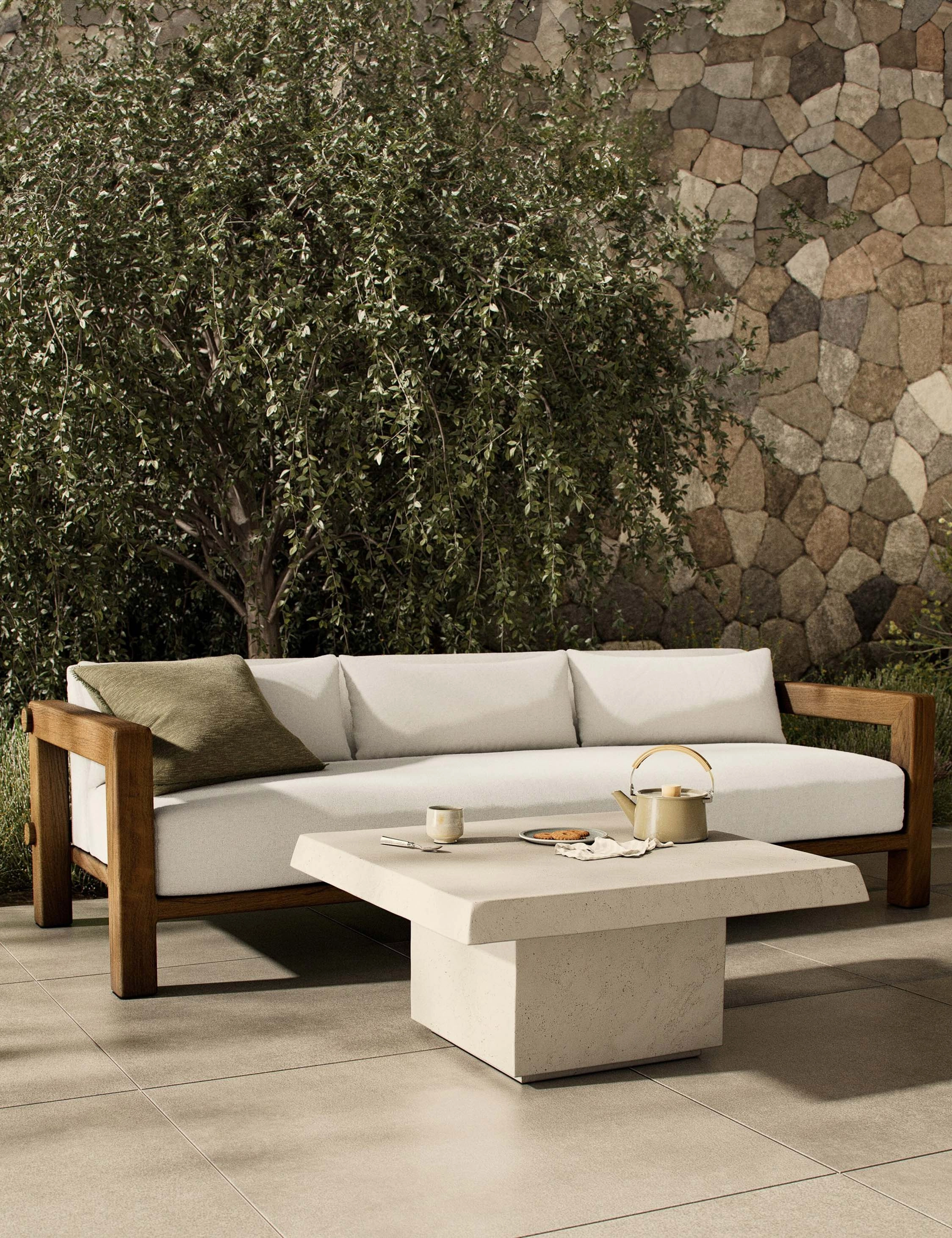 Avila Indoor / Outdoor Square Coffee Table by Amber Lewis x Four Hands
