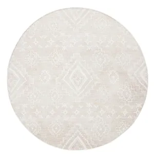Ayah Neutral Plush Rollie Pollie Round Playmatmodern color block patchwork rug