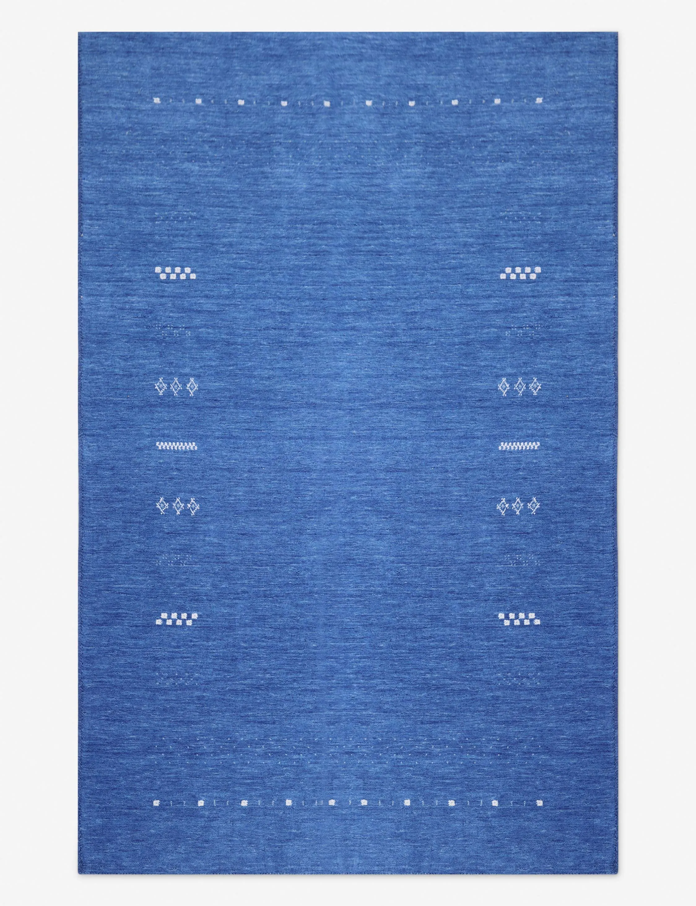 Azar Hand-Loomed Wool Rugmodern color block patchwork rug