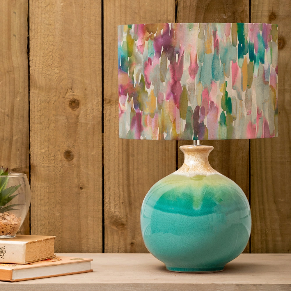 Azima Eva & Neso Complete Table Lamp Aqua/Lotusmodern home decor ,home decor for bedroom 