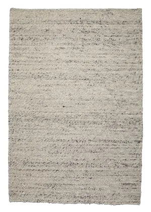 Azizah Marble Grey Looped Wool Rug *NO RETURNS UNLESS FAULTYmodern color block patchwork rug