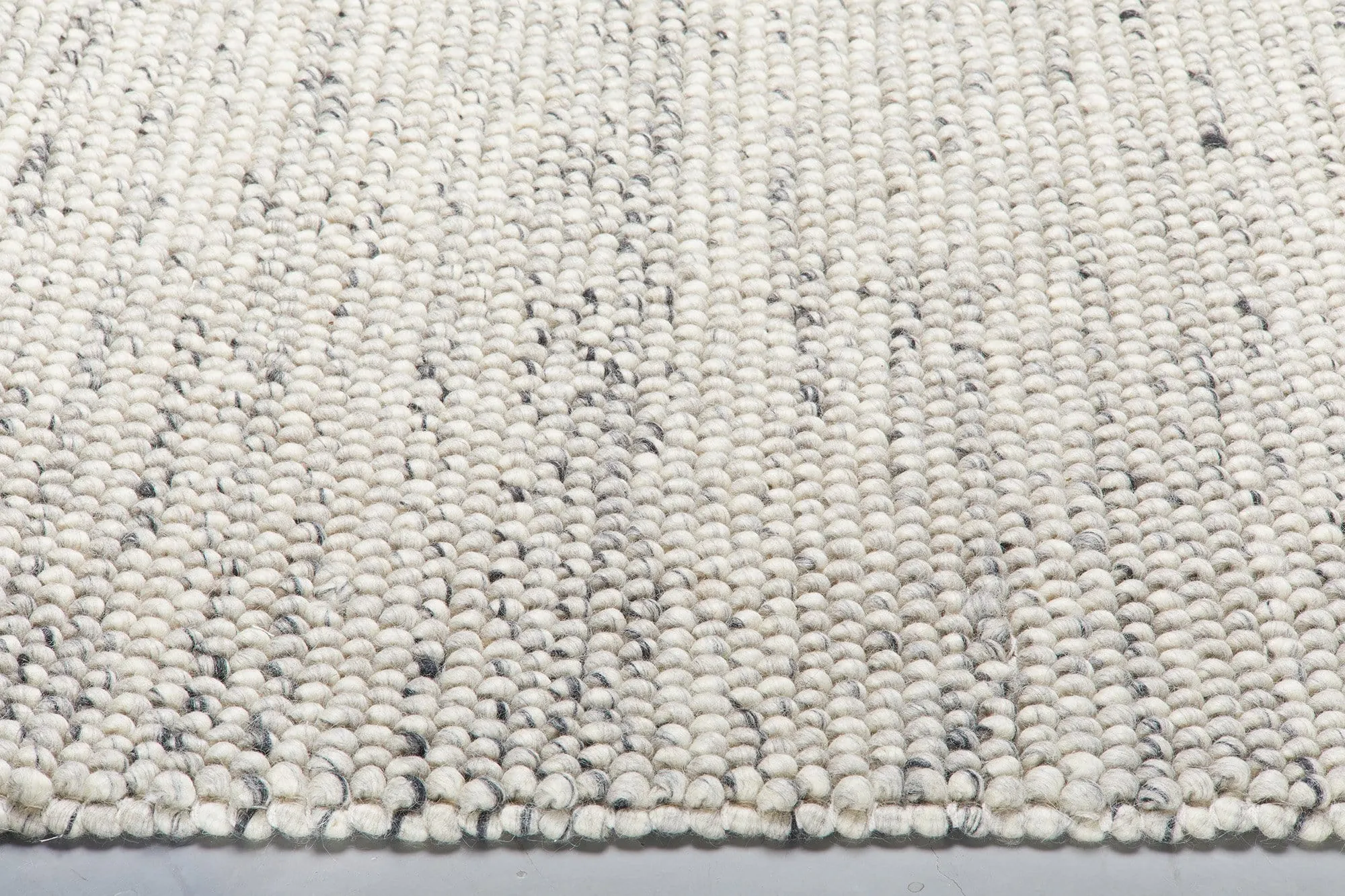 Azizah Marble Grey Looped Wool Rug *NO RETURNS UNLESS FAULTY