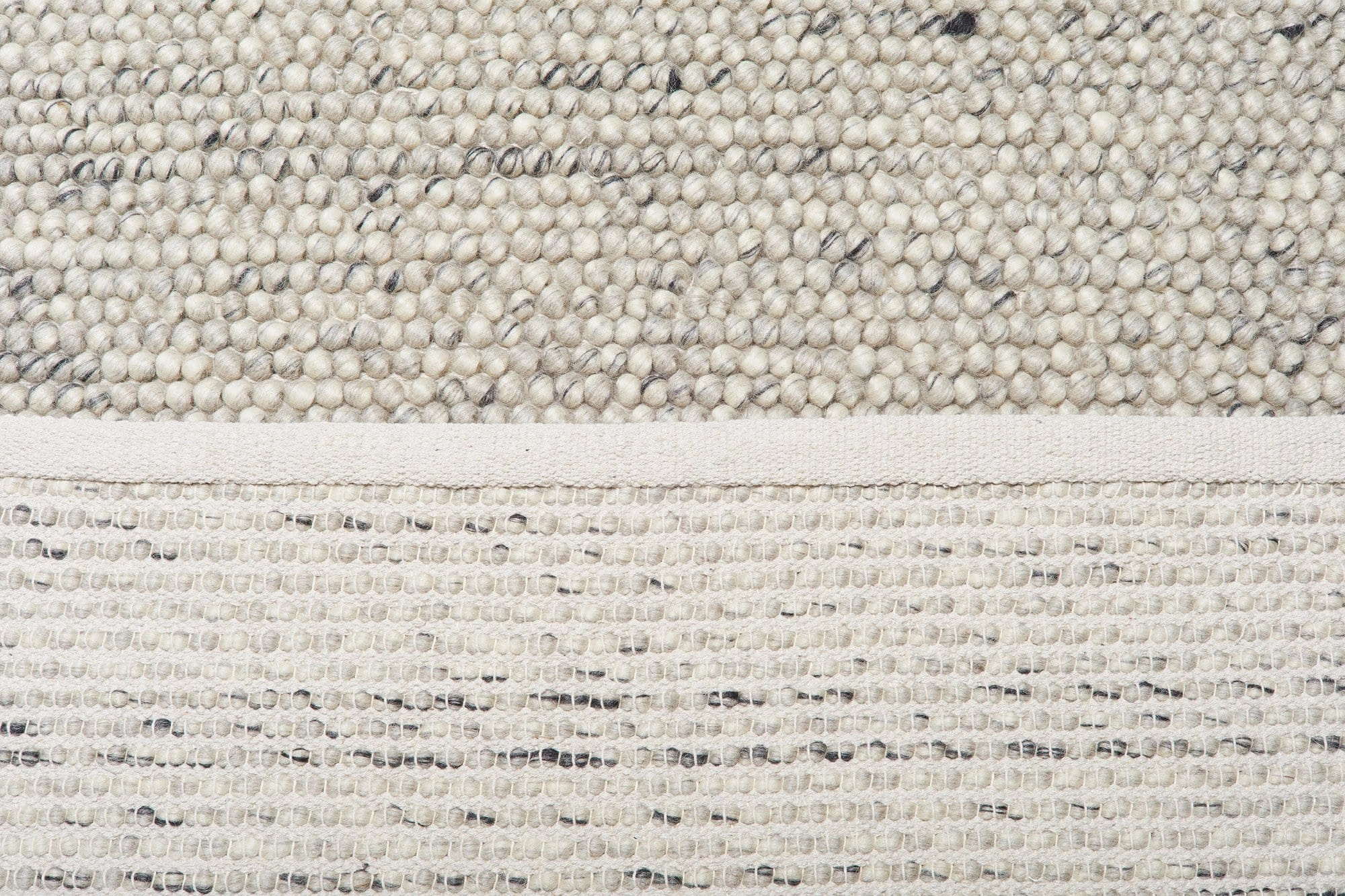 Azizah Marble Grey Looped Wool Rug *NO RETURNS UNLESS FAULTY