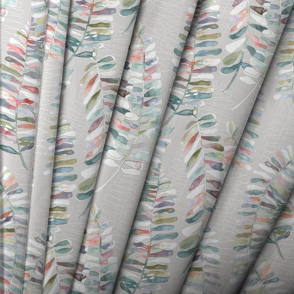 Azolla Printed Cotton Made to Measure Roman Blinds Cinnamon