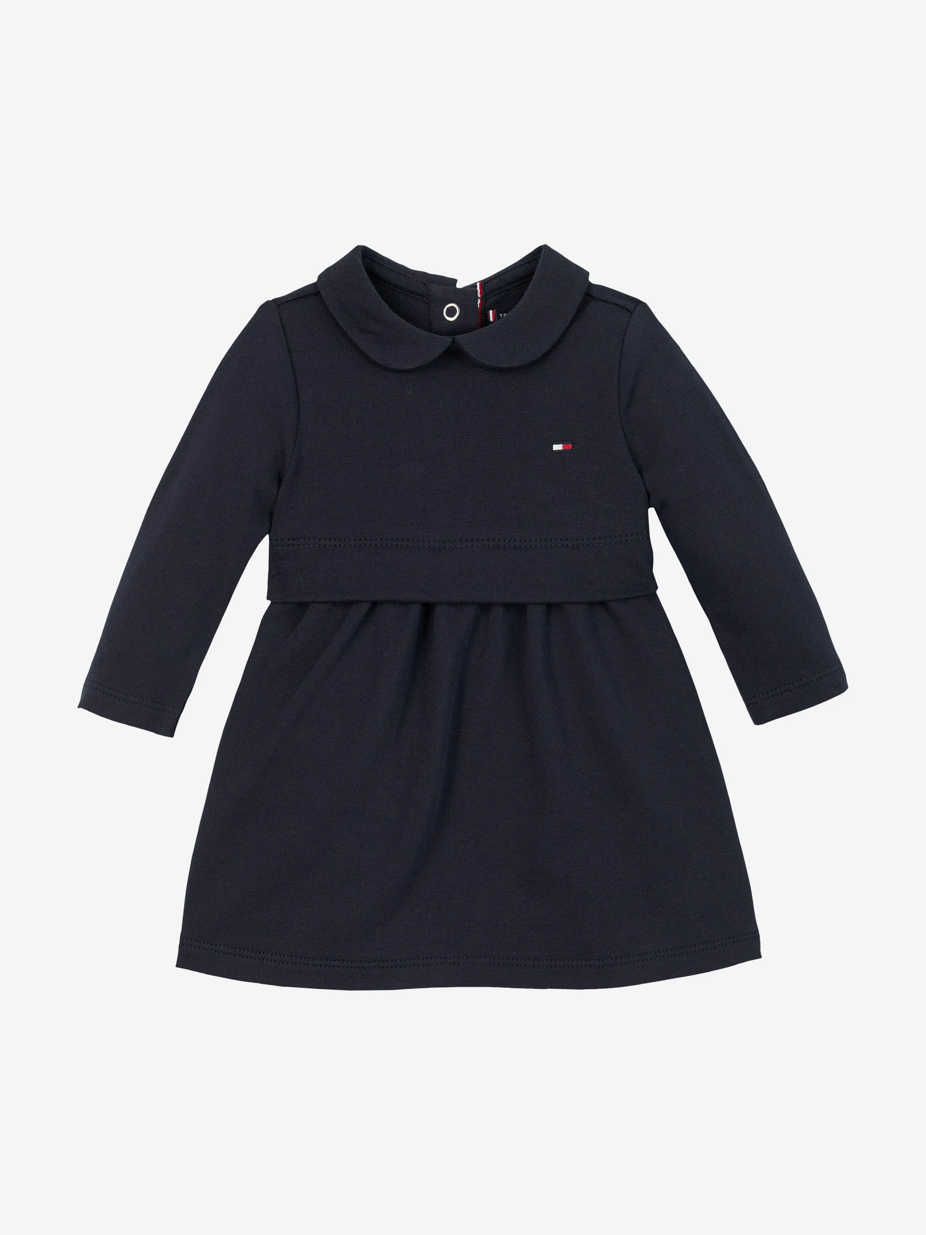 Baby Girls Essential Dress in Navy