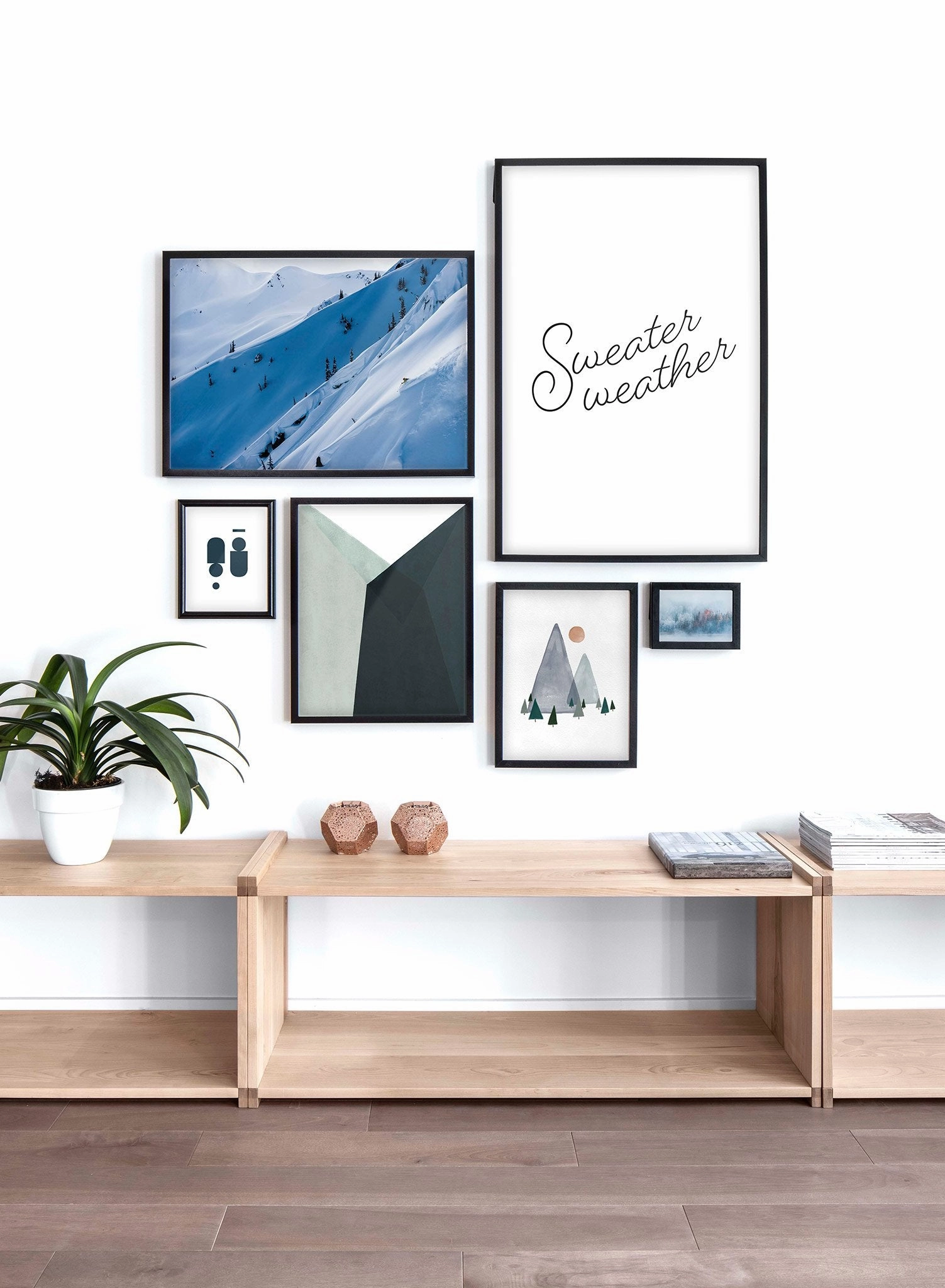 Backcountry Slopes, Poster