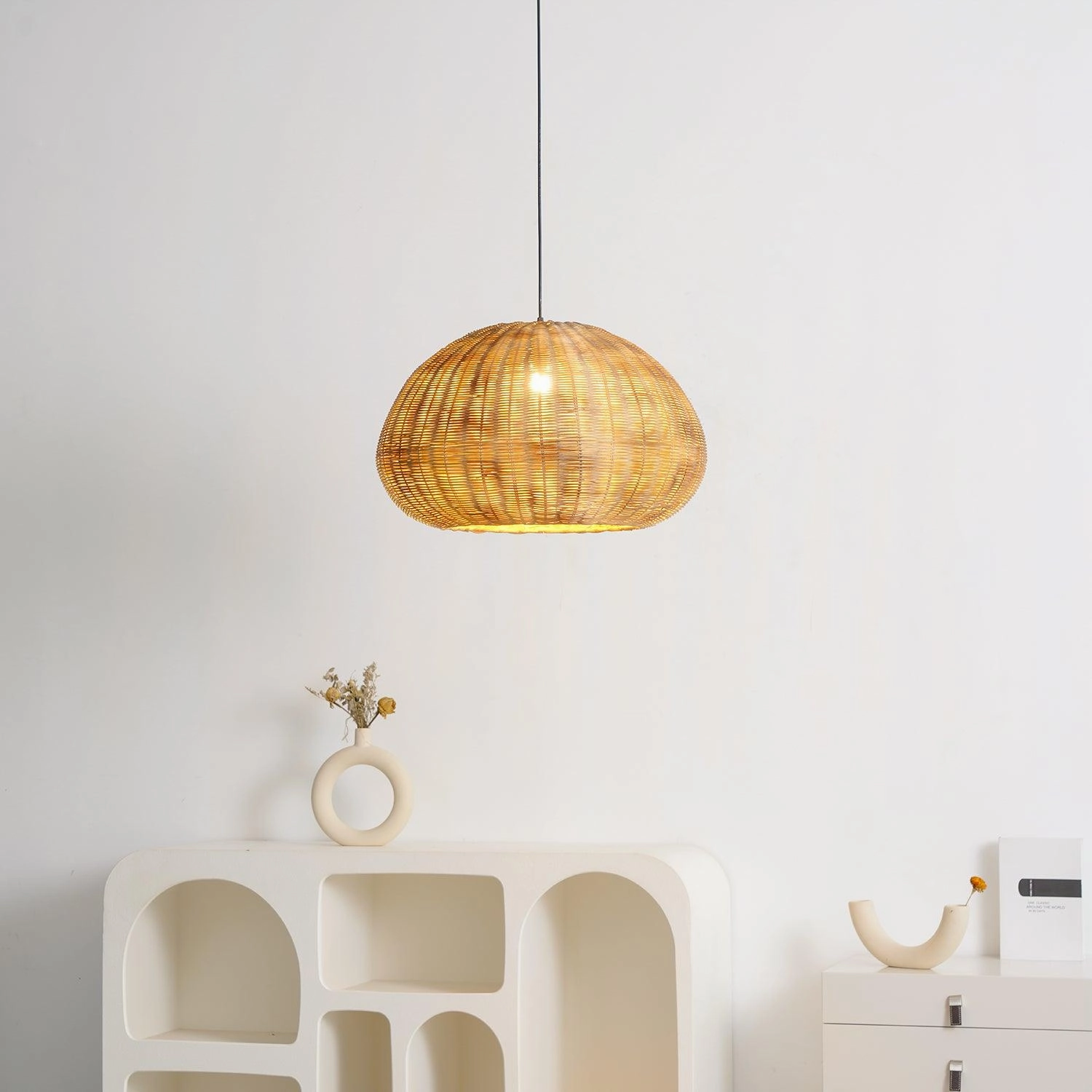 Bamboo Camden Pendant Light