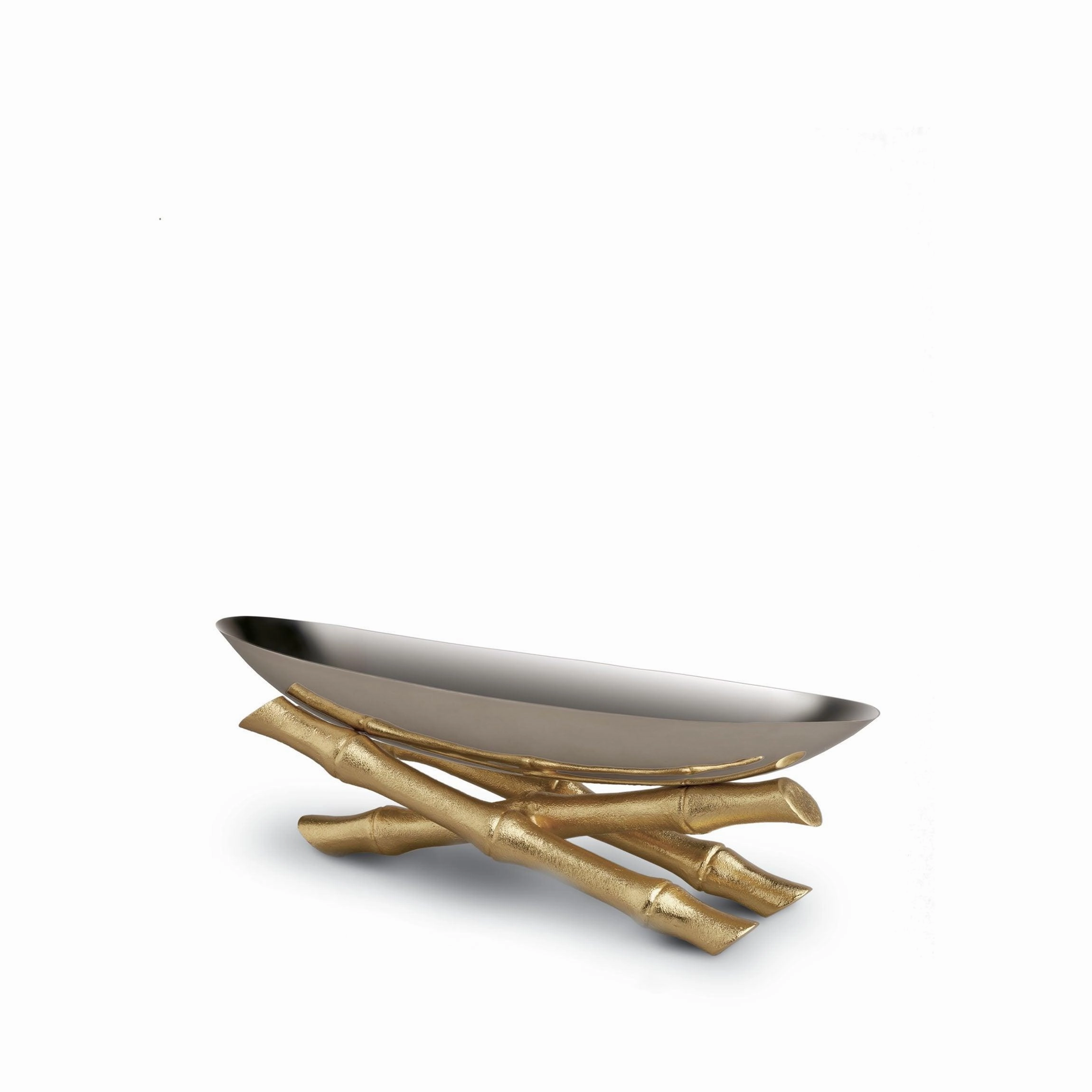 Bambou Serving Boat - Smallnordic style desktop ornaments