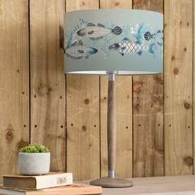 Barbeau Eva & Solensis Complete Table Lamp Grey/Seafoammodern home decor ,home decor for bedroom 