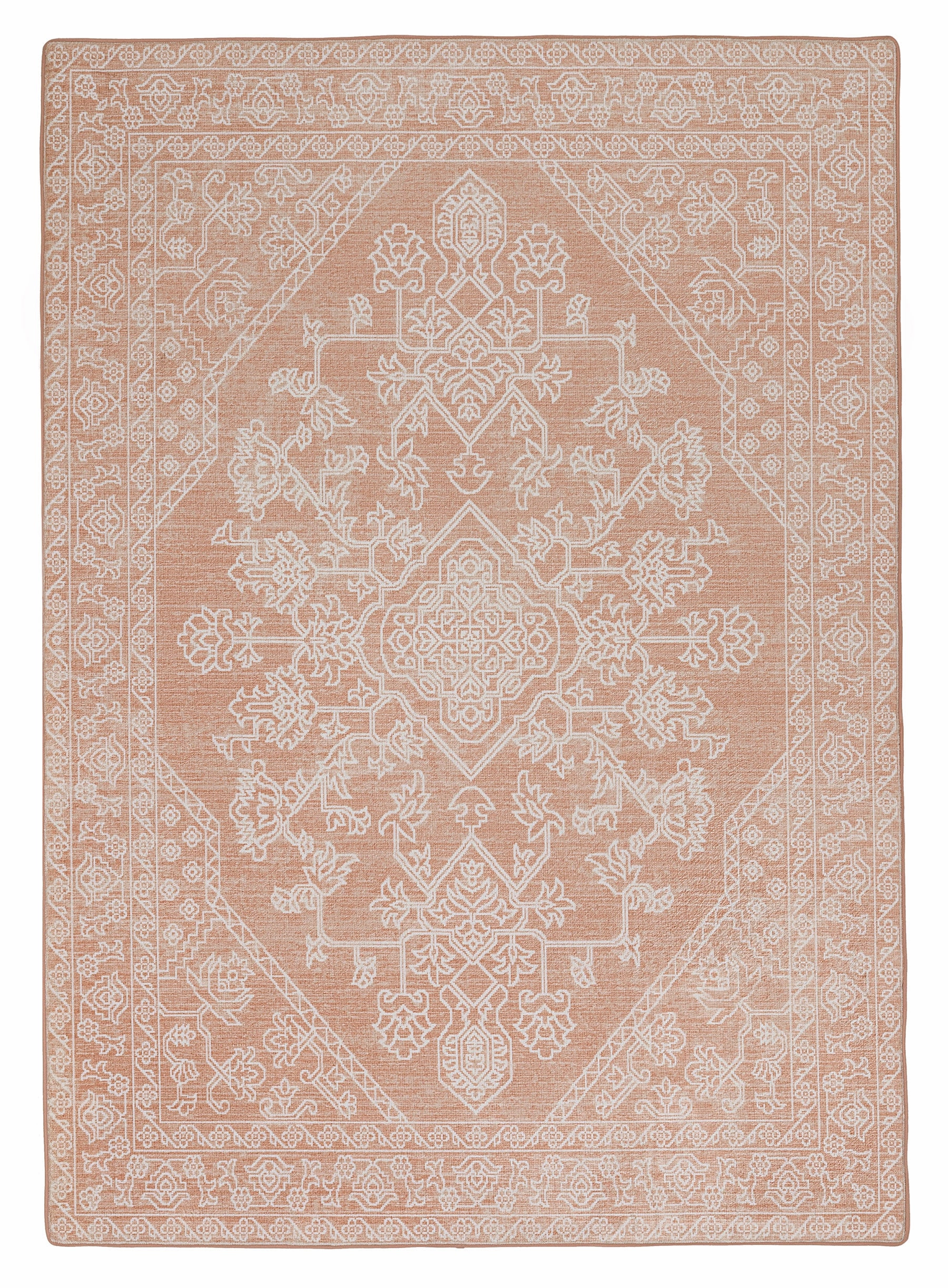 Bari Pink Plush Rollie Pollie Playmatmodern color block patchwork rug