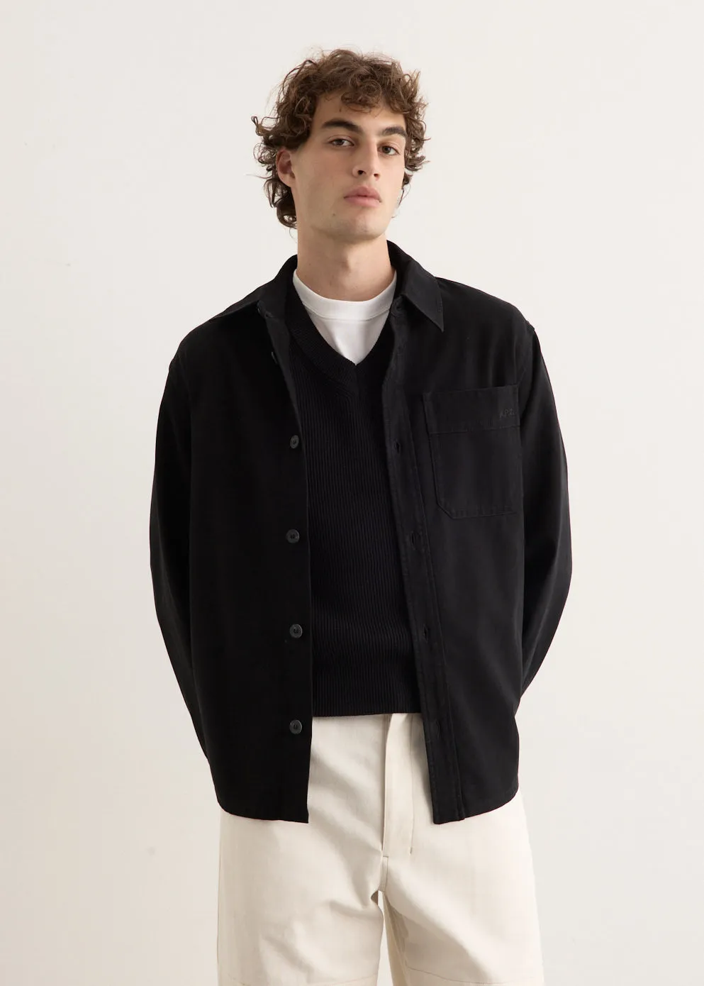Basile Brodee Poitrine Overshirt