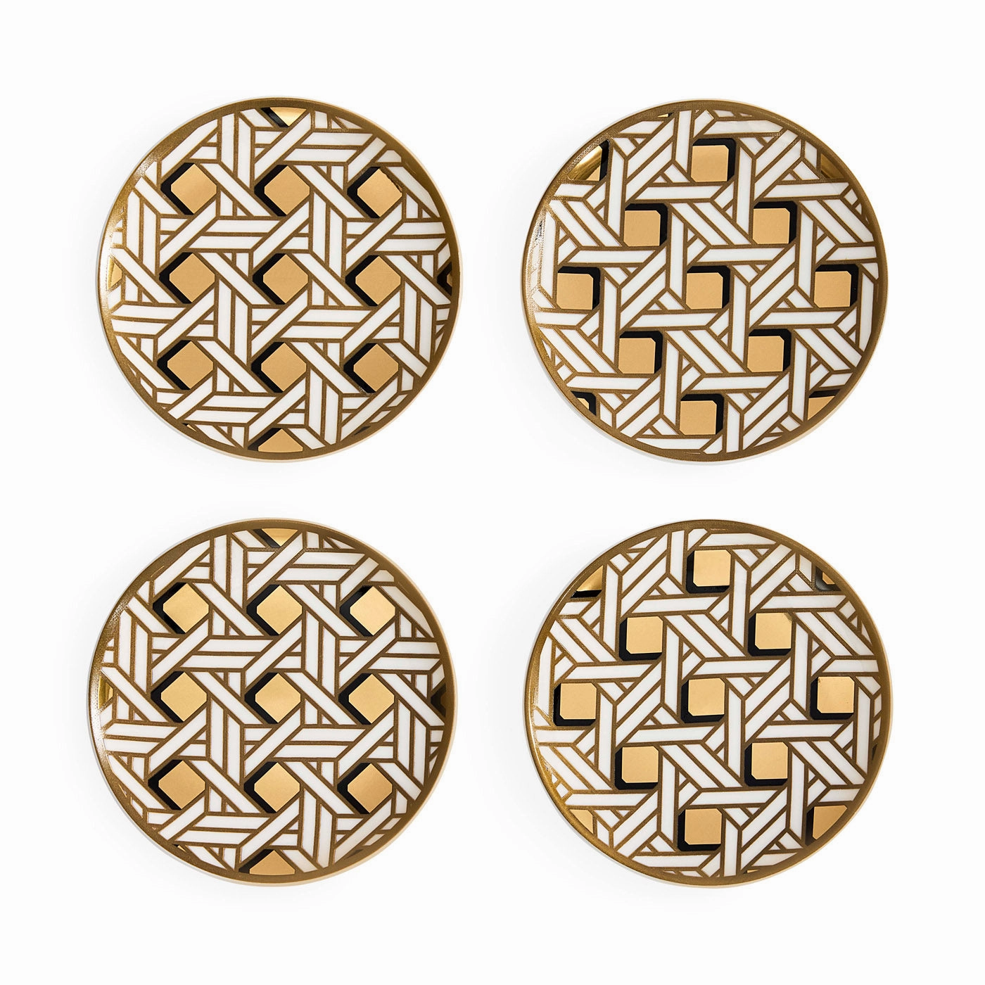 Basketweave Coastersmodern kitchen decor ,kitchen dinner set ,dinnerware 