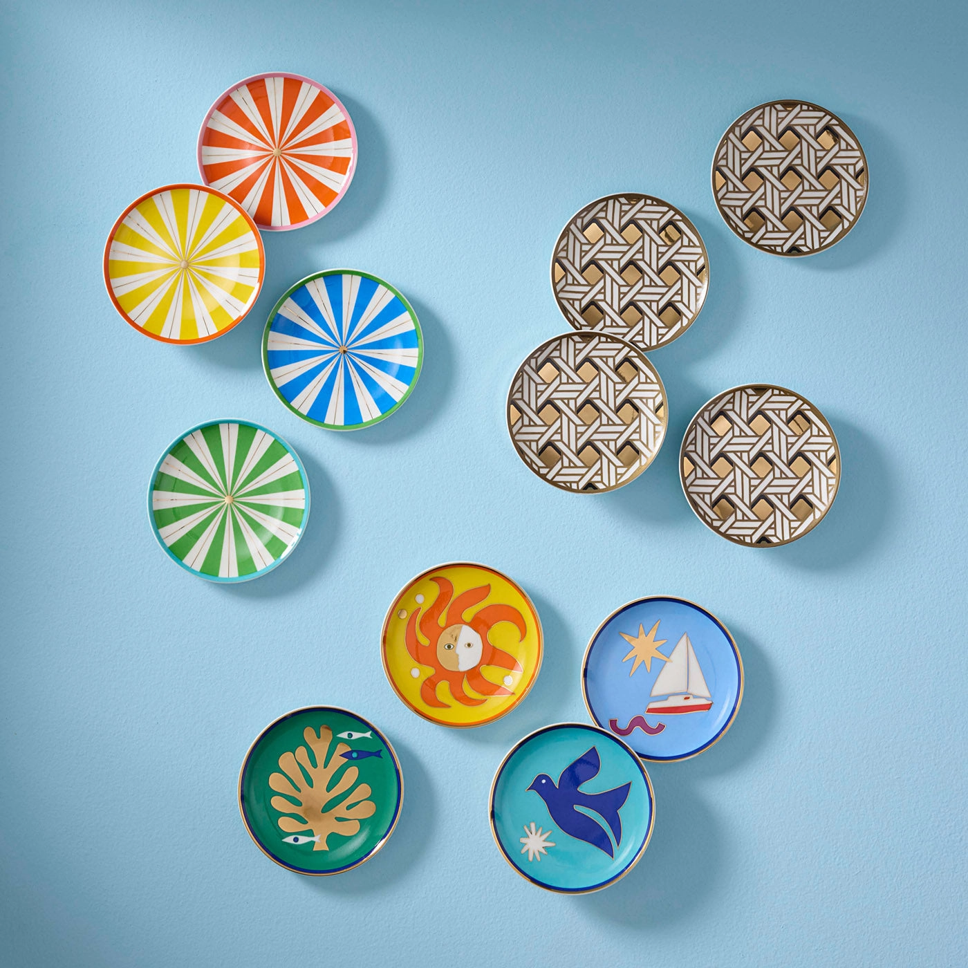 Basketweave Coasters
