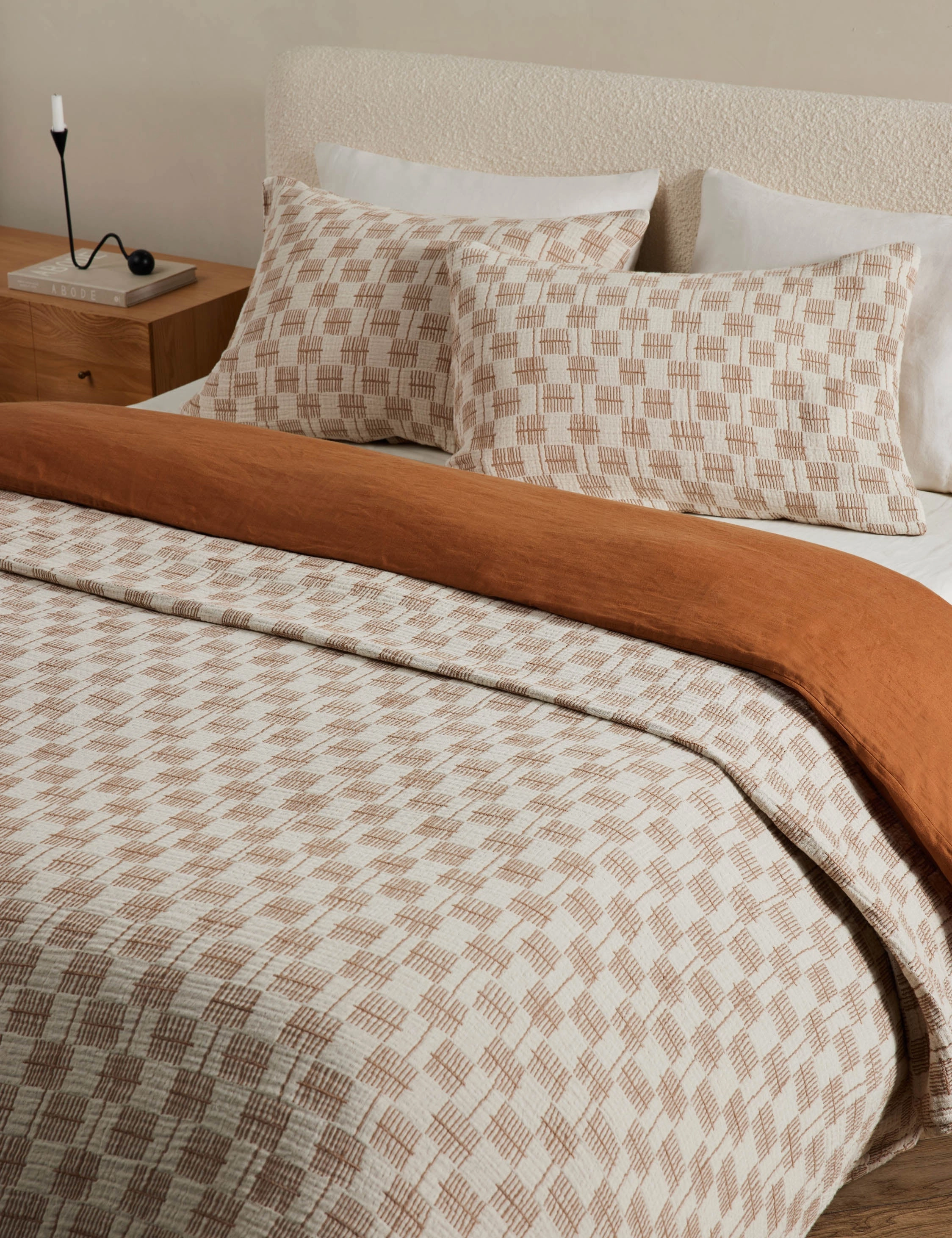 Basketweave Cotton Blanket by Sarah Sherman Samuelbedding sets ,throw blankets 