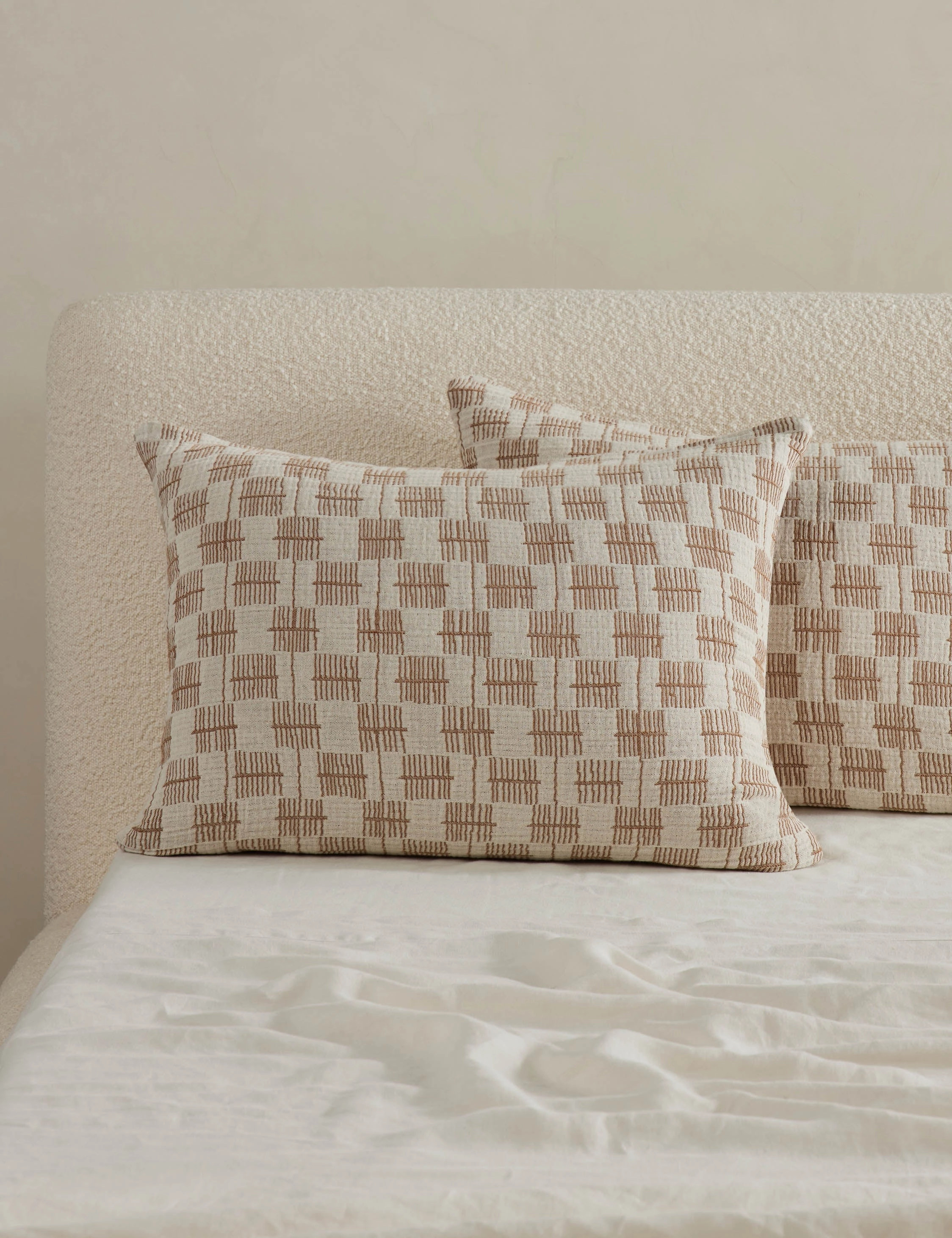 Basketweave Cotton Sham by Sarah Sherman Samuelbedding sets ,throw blankets 
