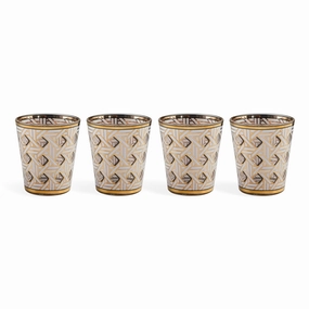 Basketweave Glassware Setmodern kitchen decor ,kitchen dinner set ,dinnerware 