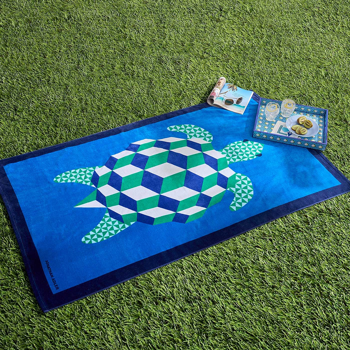 Basketweave Lacquer Tray