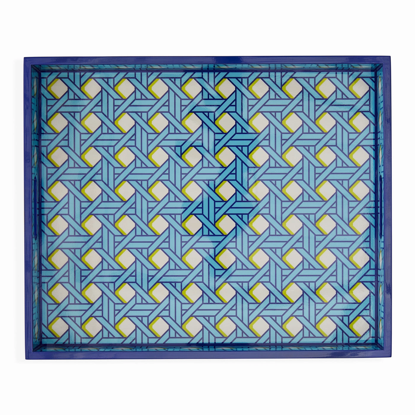 Basketweave Lacquer Tray