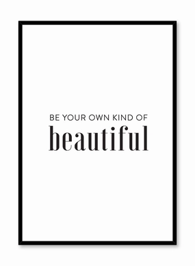 Be Your Own, Posterpop culture themed posters