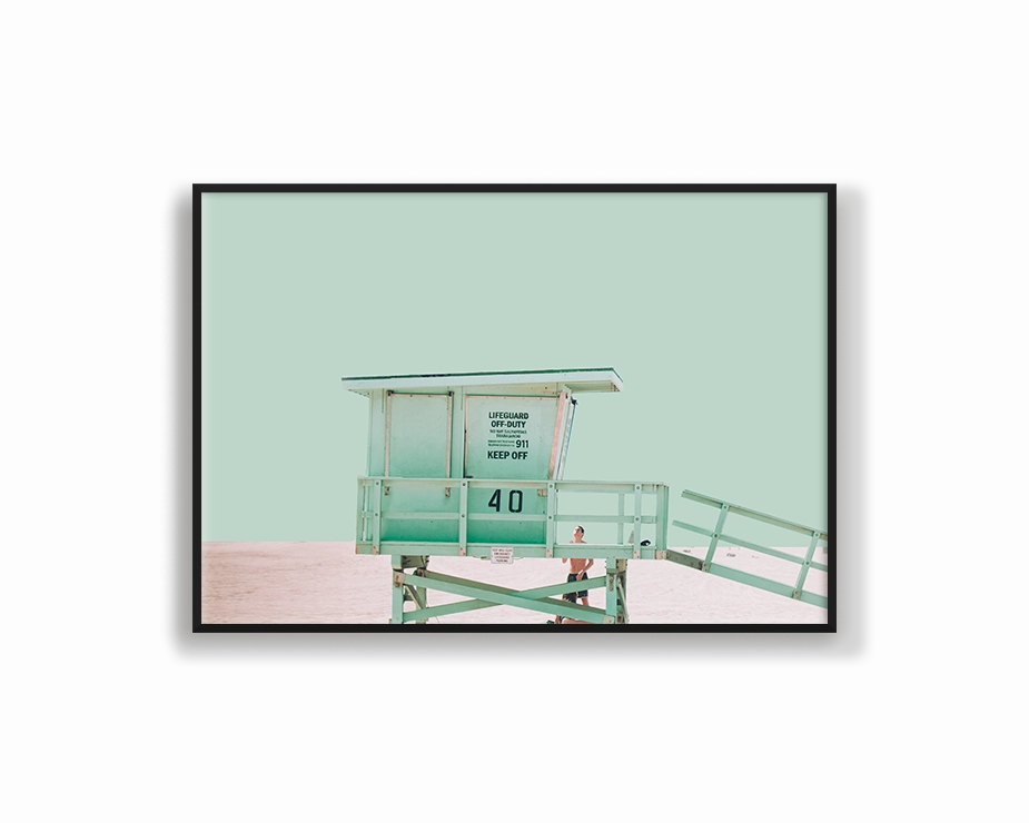 Beach House Landscapenordic style wall decor