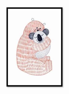 Bear Hug, Posterpop culture themed posters