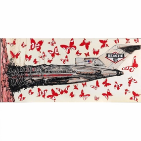 Beastie Boys Licensed To Ill - 12"x12"nordic style wall decor