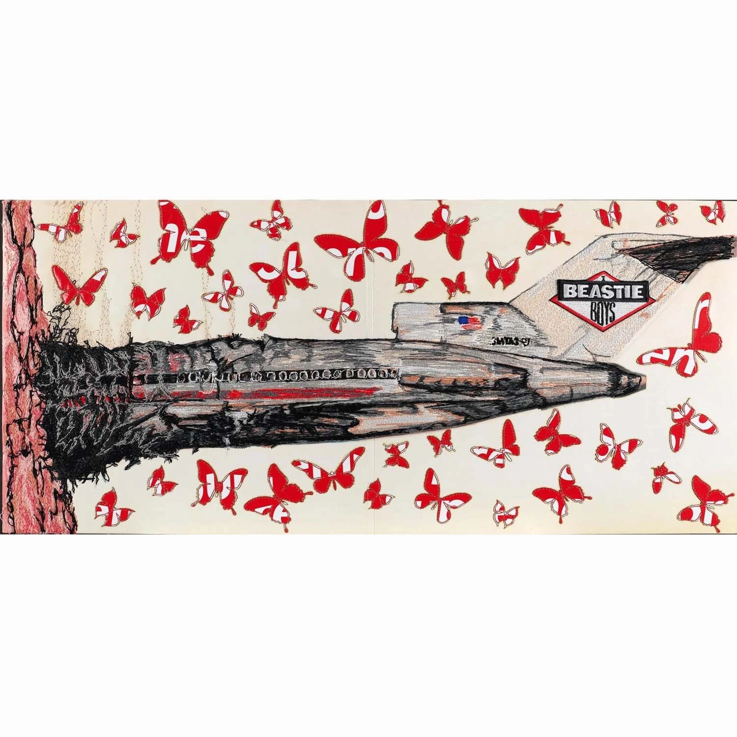 Beastie Boys Licensed To Ill - 12"x12"nordic style wall decor