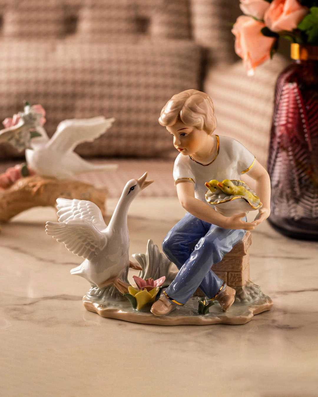 Beautiful Boy - Fine Porcelain Figurine