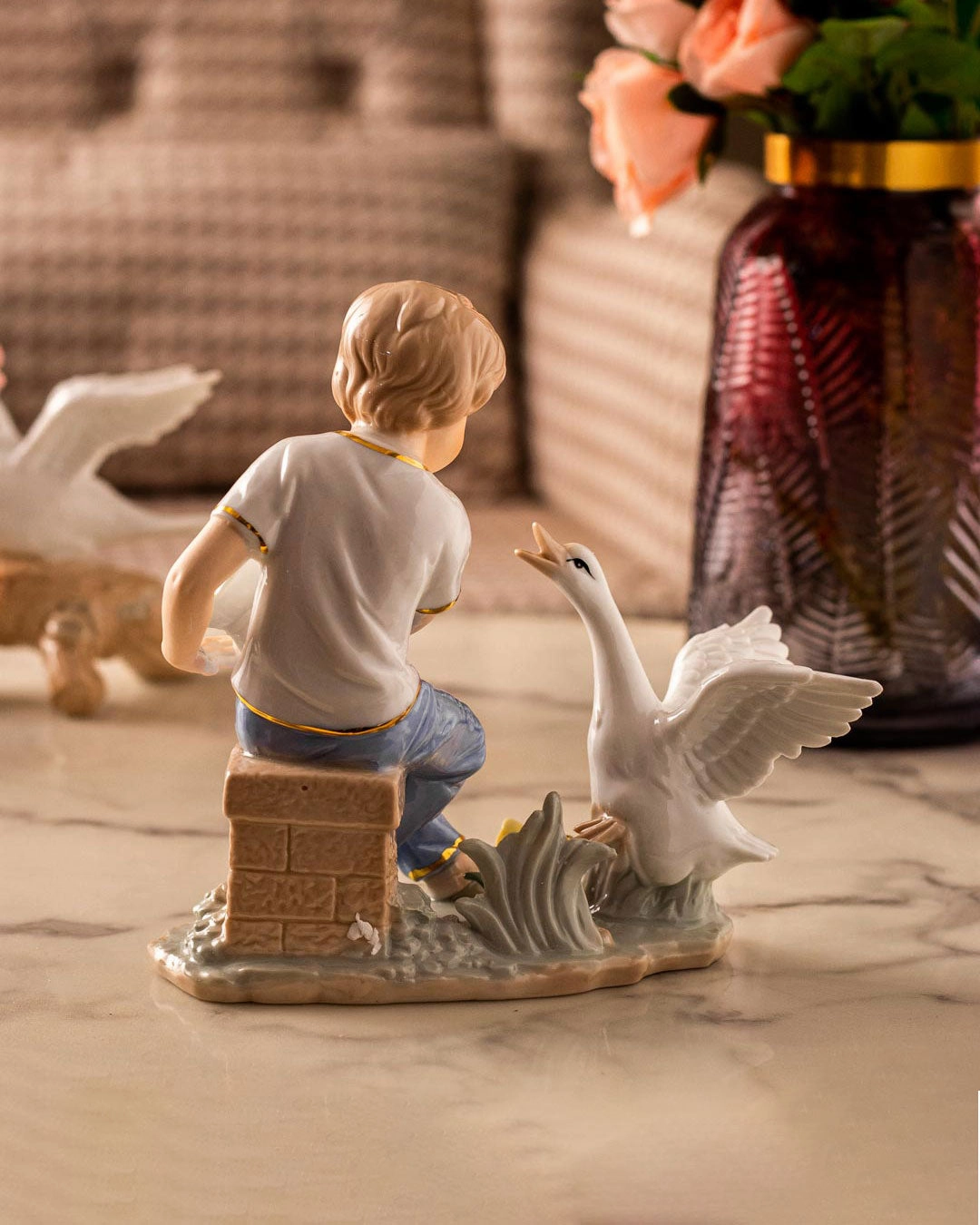 Beautiful Boy - Fine Porcelain Figurine