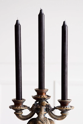 Beautiful Dinner Candle - Blackscented candle ,decorative candle 