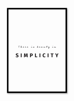Beauty in Simplicity, Posterpop culture themed posters