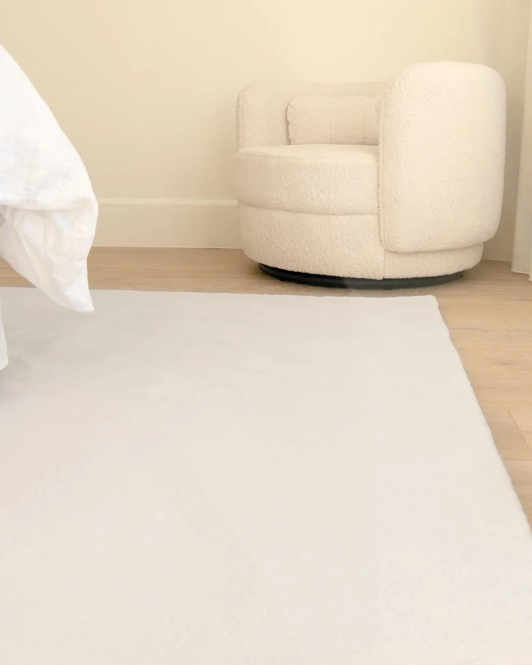Becca Cream Shag Rug