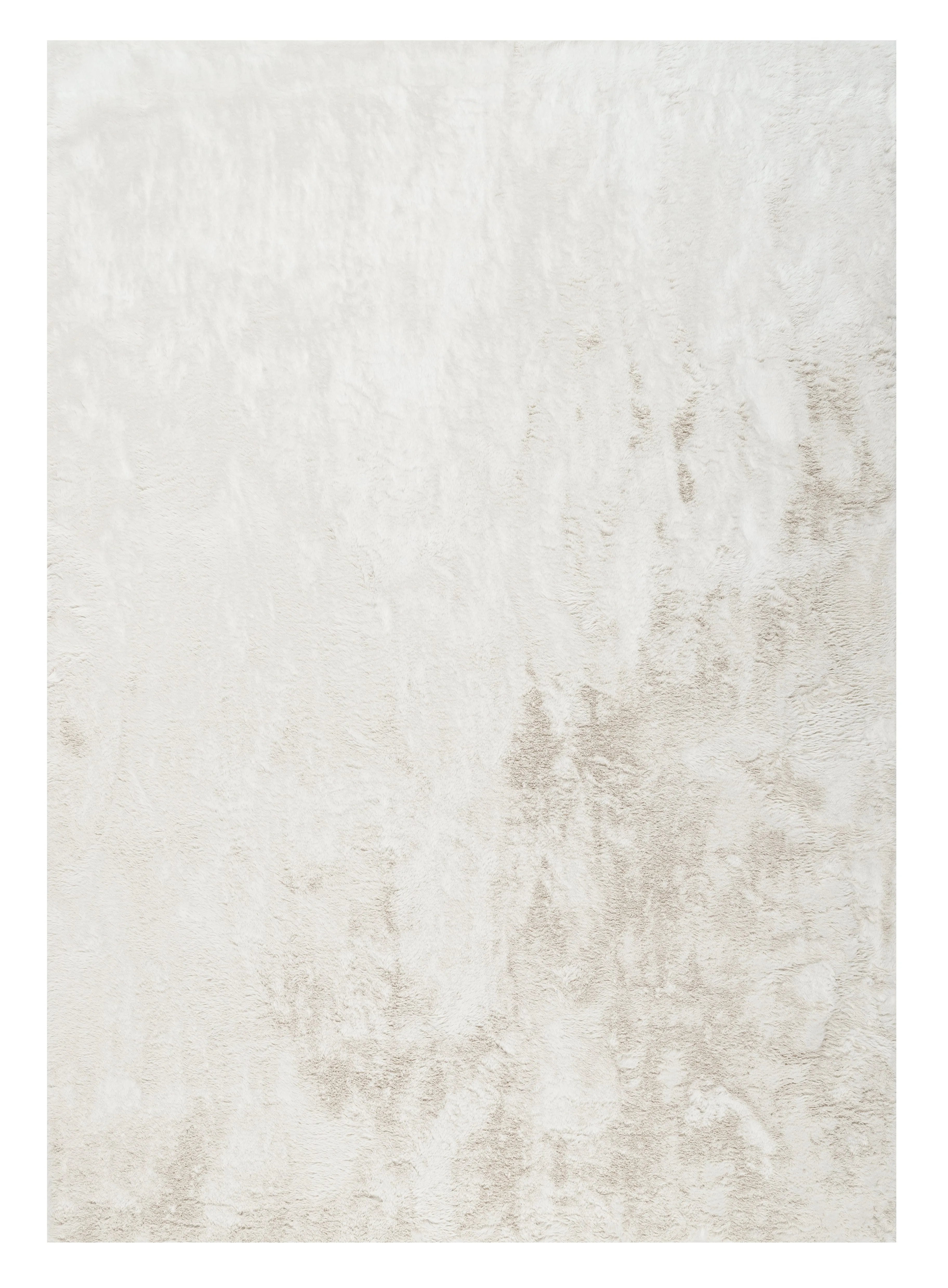 Becca Cream Shag Rugmodern color block patchwork rug