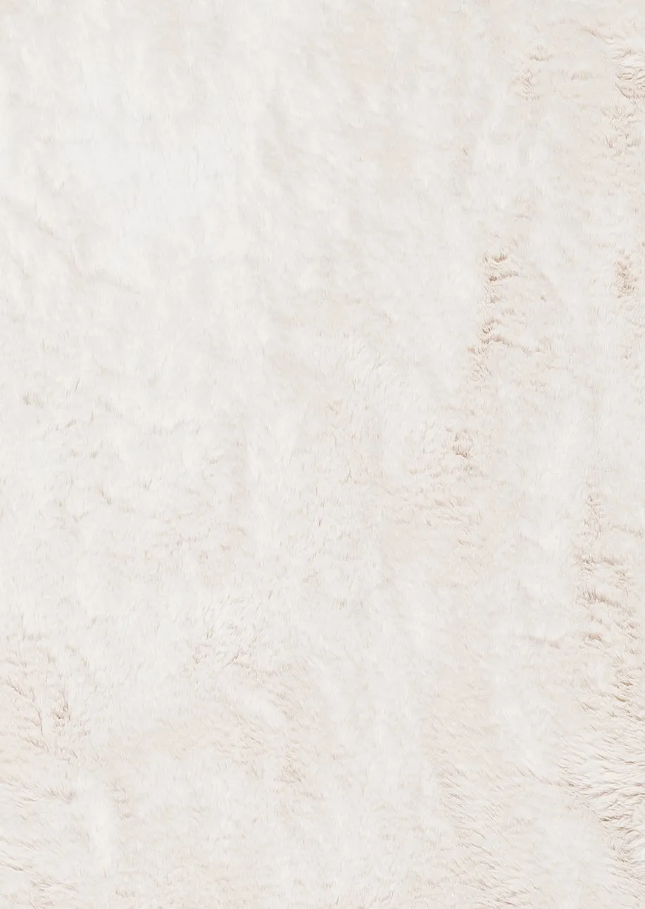 Becca Cream Shag Rug