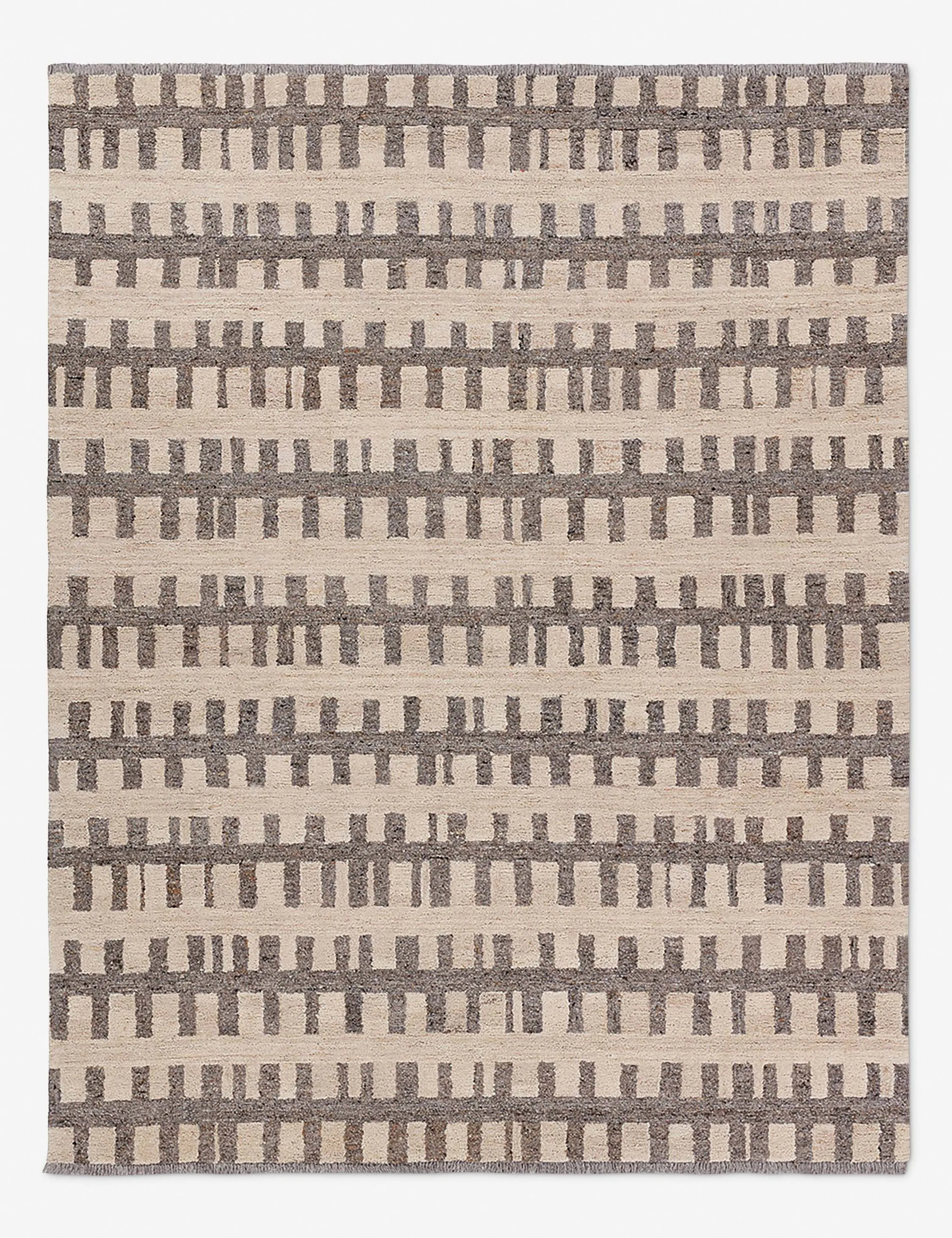 Bedros Hand-Tufted Wool Moroccan-Style Rugmodern color block patchwork rug