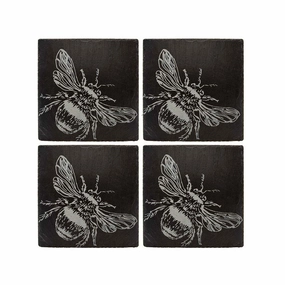Bee Slate Coasters - Setnordic style desktop ornaments