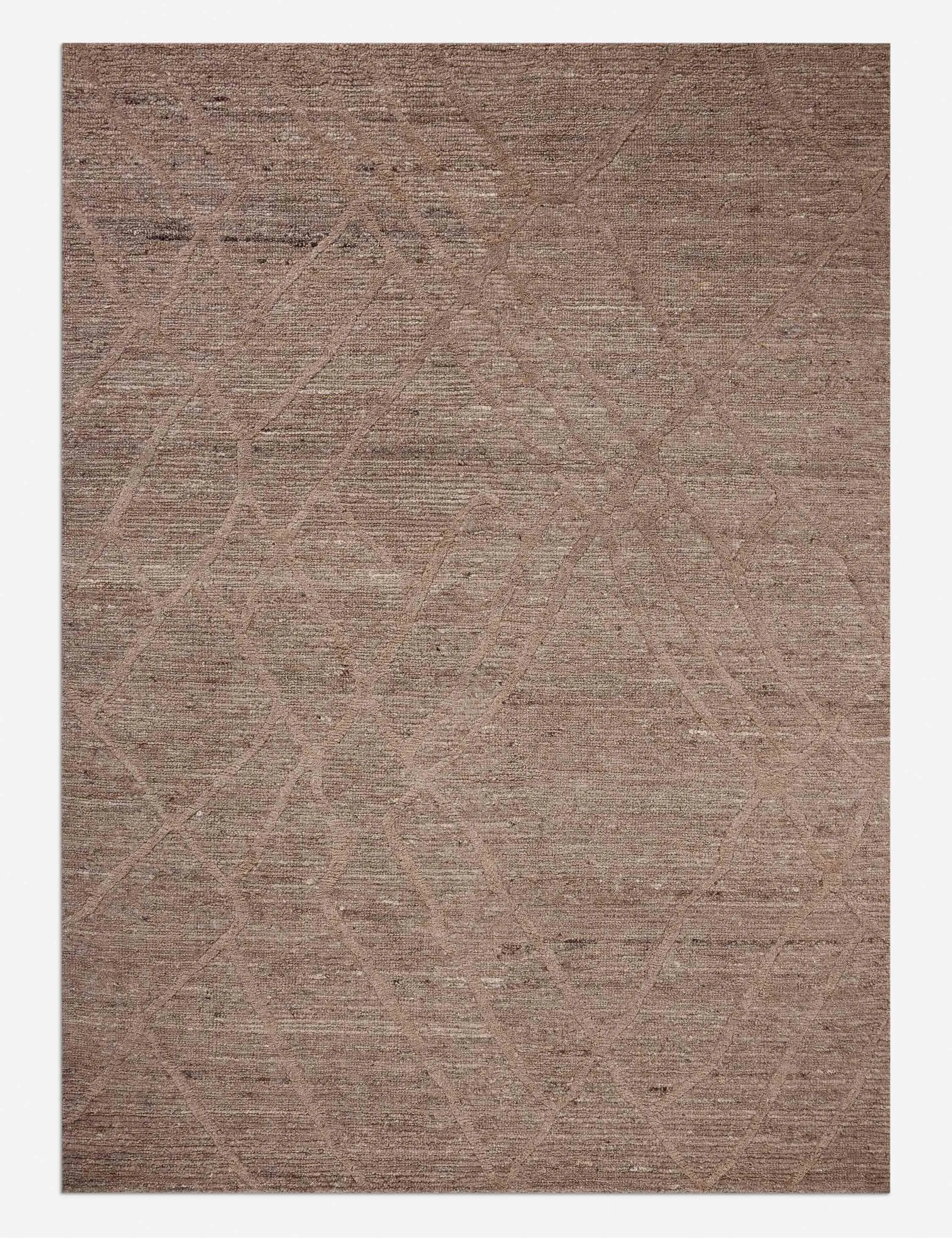 Behren Wool Rugmodern color block patchwork rug