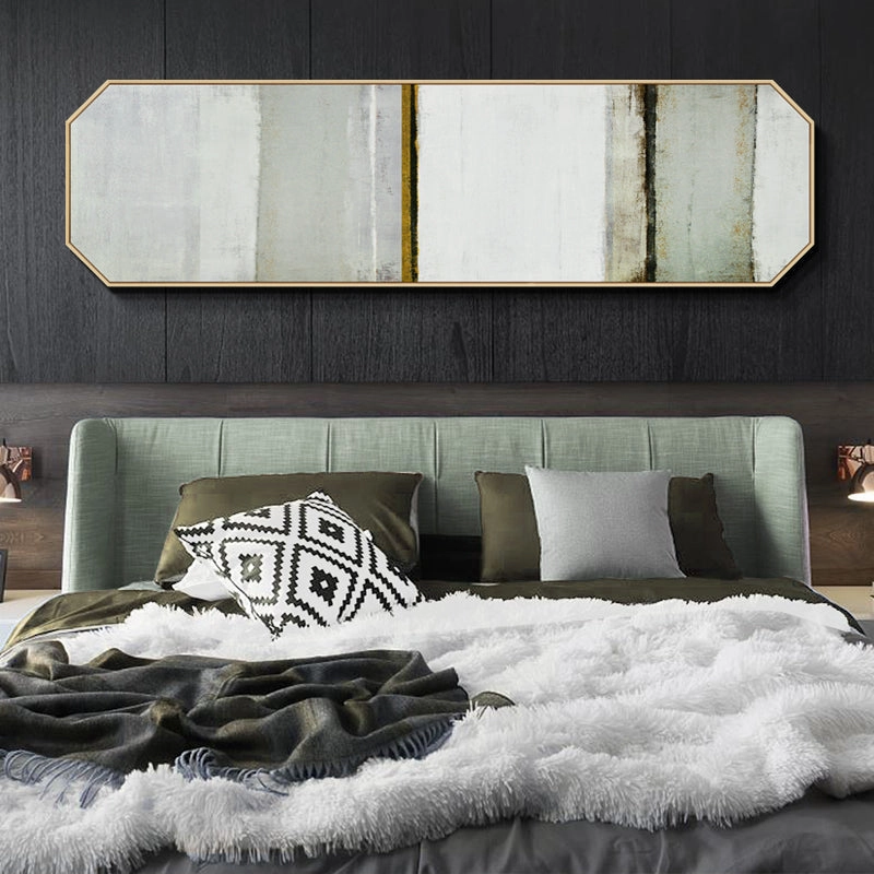 Beige Abstract Wall Art With Framenordic style wall decor